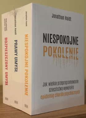 PAKIET Niespokojne pokolenie, Prawy umysł, Rozpieszczony umysł