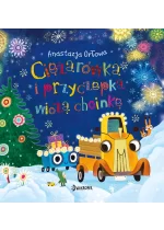 Ciężarówka i przyczepka wiozą choinkę. Outlet