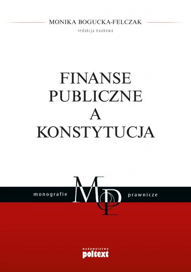 Finanse publiczne a Konstytucja EBOOK